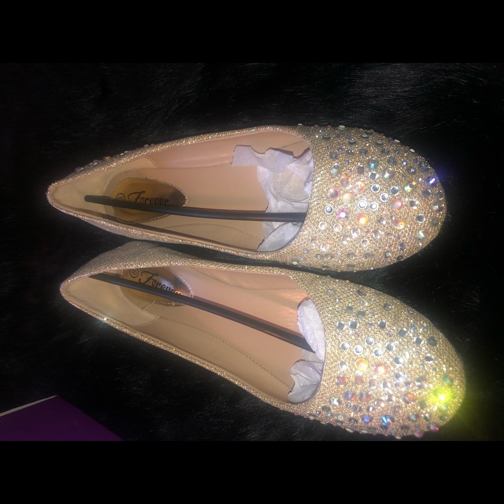 COPY - champagne size 8 flats